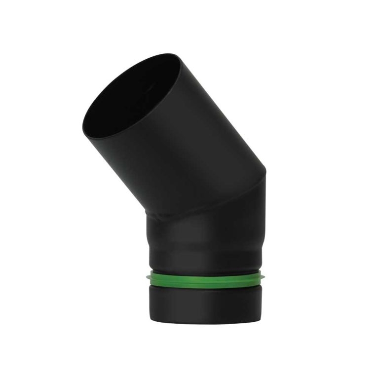 Pellet Fit Ultra Matt 45° elbow