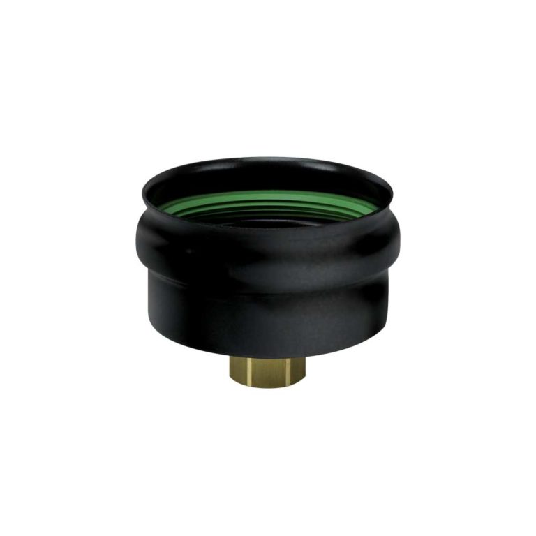 Tappo con manicotto in ottone per tubo a “T” Pellet Ultra Matt