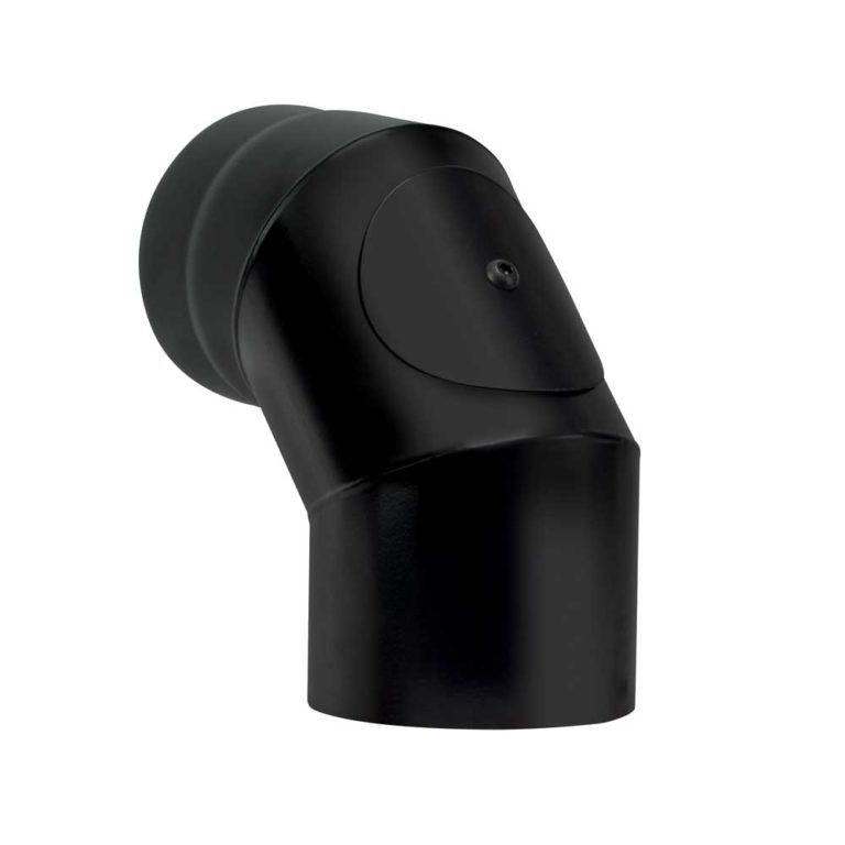 Plus 1,2mm Ultra Matt 90° elbow with inspection door